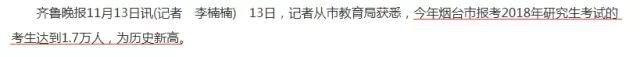 2018考研，你的競爭壓力有多大？